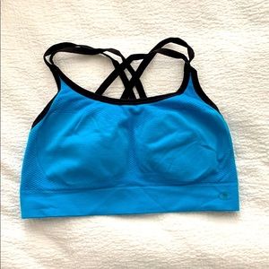 Champion blue sports bra